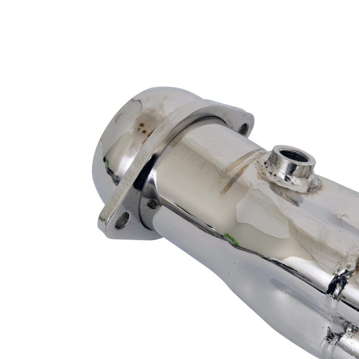 BBK 10-11 Camaro V6 Long Tube Exhaust Headers With Converters - 1-5/8 Chrome - Bull Strap