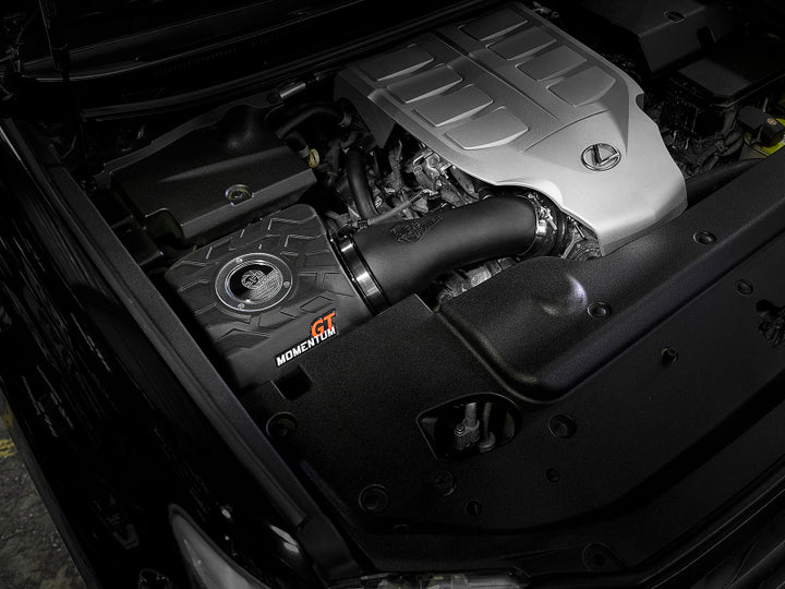 aFe Momentum GT Cold Air Intake Pro DRY S 10-18 Lexus GX 460 V8-4.6L - Bull Strap