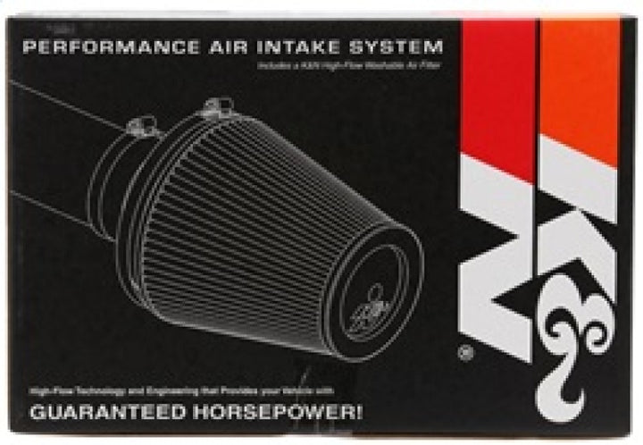 K&N 01-04 Chevy Corvette V8-5.7L AirCharger Performance Intake - Bull Strap