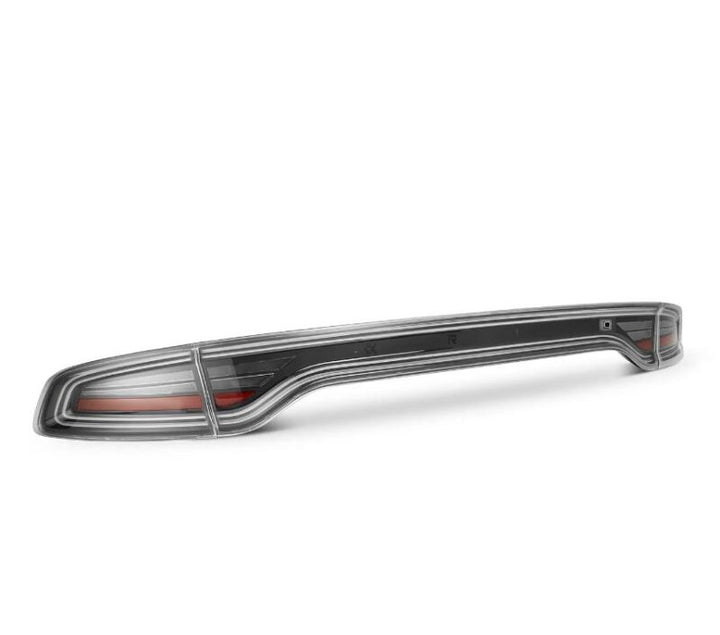 AlphaRex 15-23 Dodge Charger NOVA-Series Prismatic LED Tail Lights Black - Bull Strap