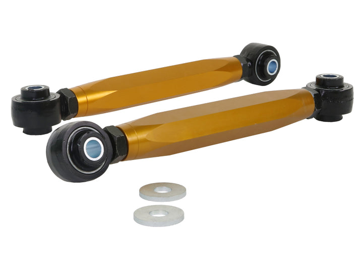 Whiteline 18+ Hyundai Veloster Rear Control Arm - Lower Front Arm (Pair) - Bull Strap