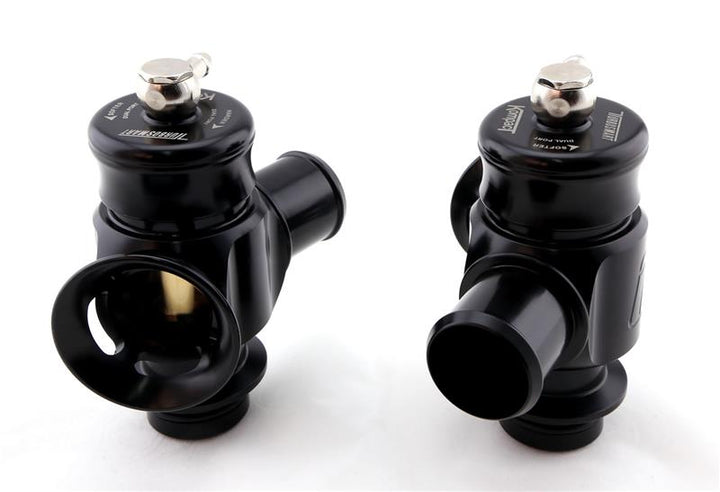 Turbosmart BOV Kompact Dual Port - 2016 Cadillac ATS-V 3.6L TT - Bull Strap