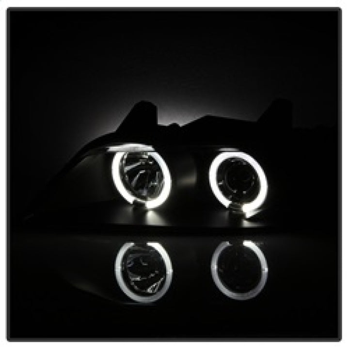 Spyder BMW Z3 96-02 Projector Headlights LED Halo Black High H1 Low H1 PRO-YD-BMWZ396-HL-BK - Bull Strap