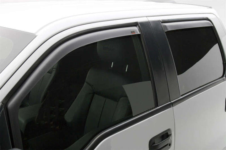 EGR 99-15 Ford Super Duty In-Channel Window Visors - Set of 2 (563411) - Bull Strap