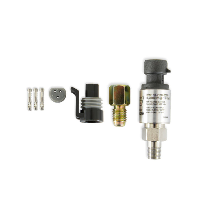 AEM 139 BAR MAP or 2000 PSIA Stainless Steel Sensor Kit - Bull Strap