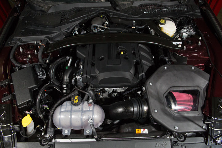 Roush 2018-2023 Ford Mustang 2.3L I4 EcoBoost Cold Air Kit - Bull Strap