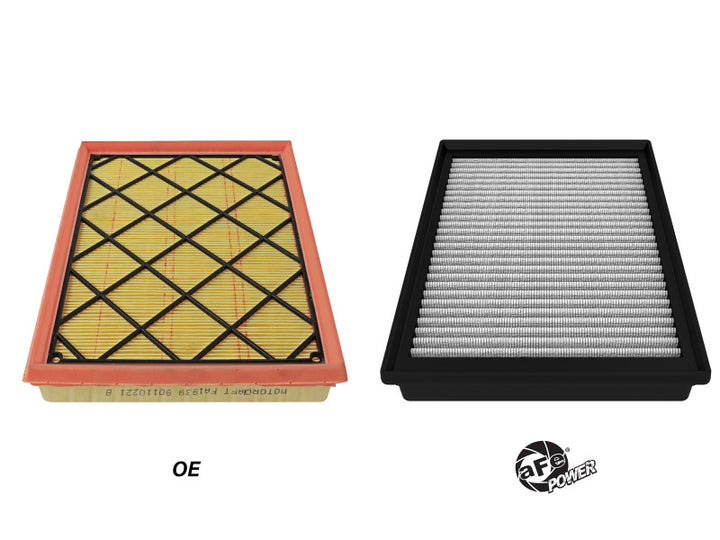aFe 21-24 Ford Bronco Sport L4-2.0L Magnum FLOW OE Replacement Pro DRY S Air Filter - Bull Strap