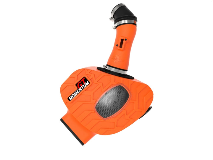 aFe 2022 Toyota Tundra V6-3.5L (tt) Momentum GT Cold Air Intake System w/ Pro 5R Filter - Orange - Bull Strap
