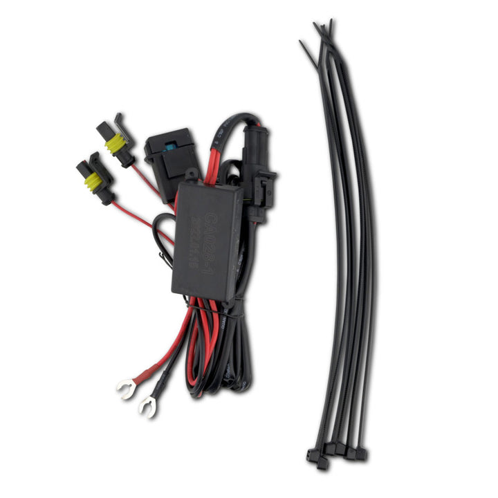 ANZO 09-20 Nissan Frontier Black Projector Plank Style DRL w/ Switchback & Sequential LED DRL - Bull Strap