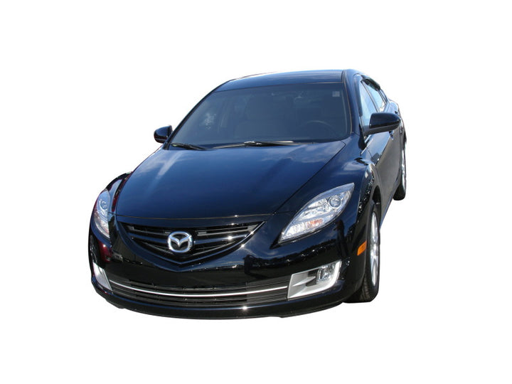 AVS 09-13 Mazda 6 Ventvisor Outside Mount Window Deflectors 4pc - Smoke - Bull Strap
