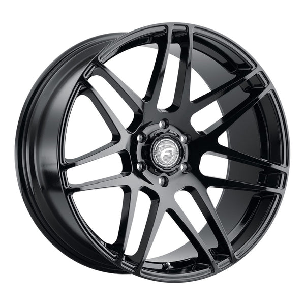 Forgestar X14 22x10 / 6x135 BP / ET30 / 6.7in BS Gloss Black Wheel - Bull Strap