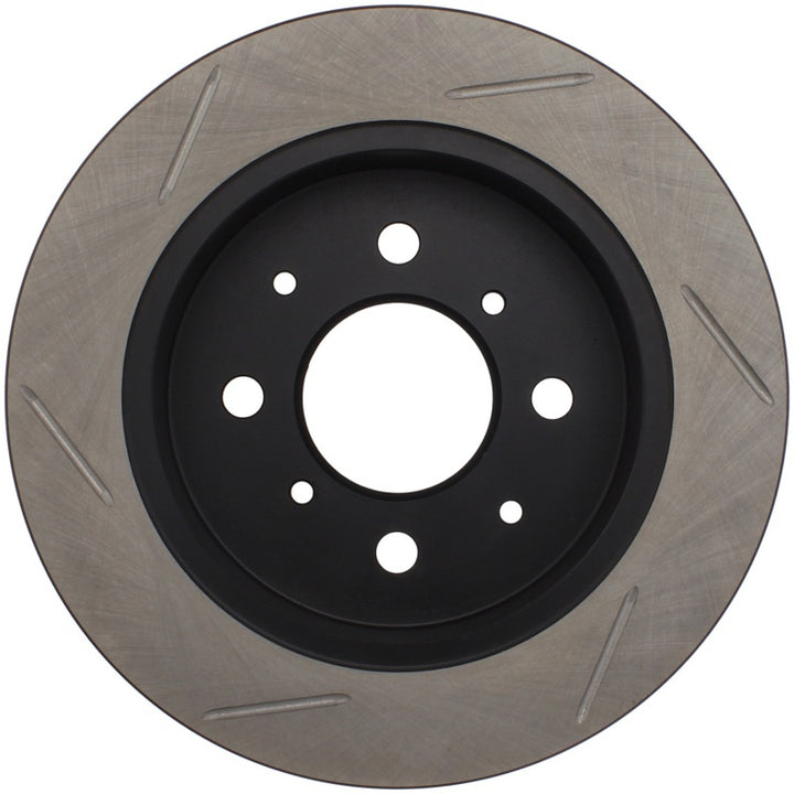StopTech Power Slot Rear Left Rotor 90-01 Integra (exc. Type R) /all 93-00 Civic w rear disc/93-9 - Bull Strap