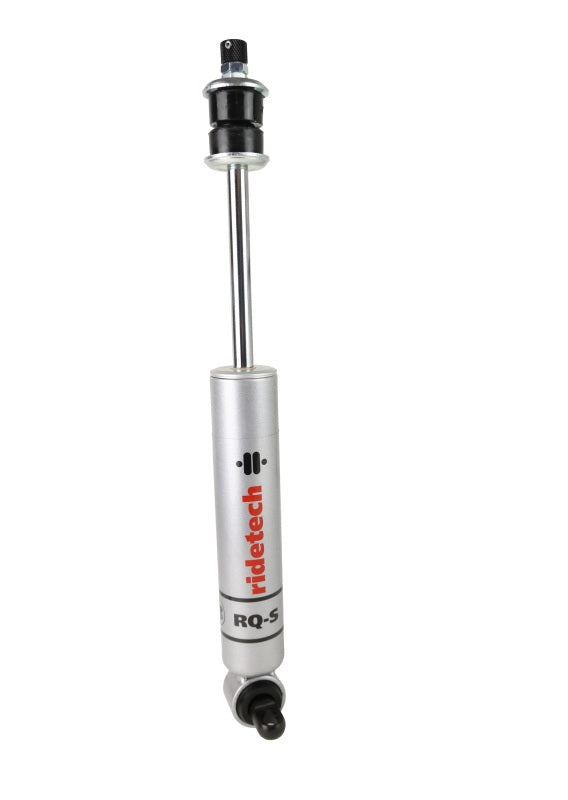 Ridetech 88-98 Chevrolet C1500 2WD Front RQ-S Shock w/ 4.75in Stroke w/ Wide T-Bar/Stud Mounting - Bull Strap