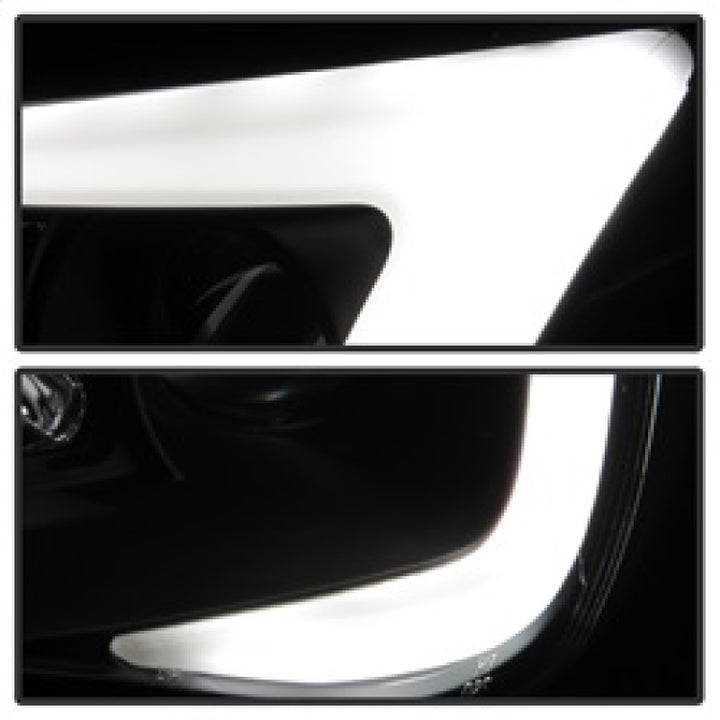 Spyder Subaru WRX 08-09 Projector Headlights - Halogen Model Only - Black PRO-YD-SWRX08-LBDRL-BK - Bull Strap
