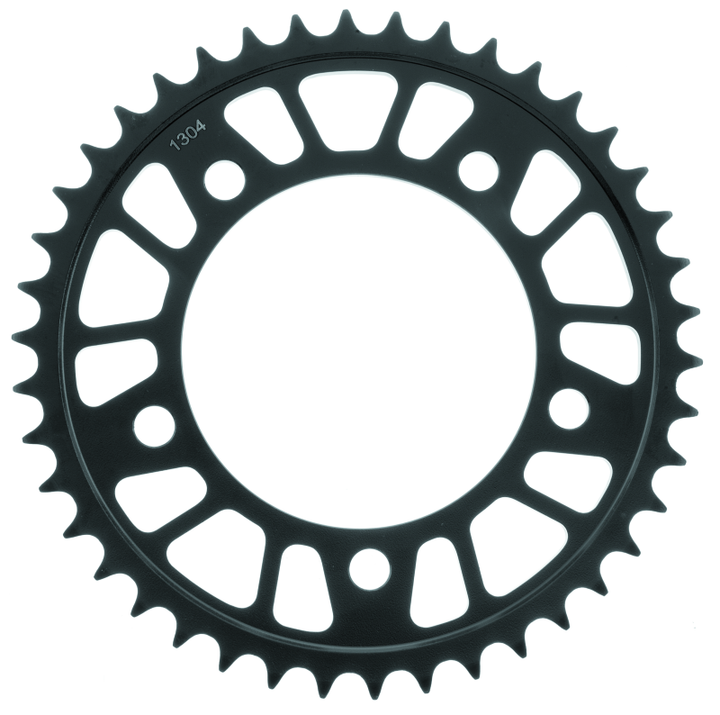 BikeMaster Honda Rear Steel Sprocket 525 41T - Black - Bull Strap