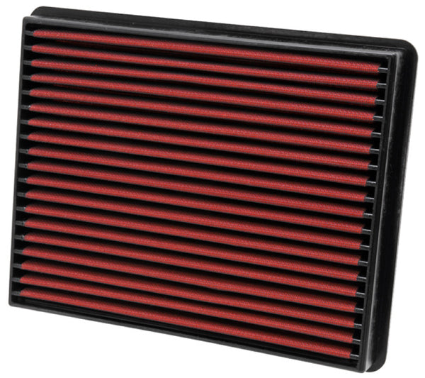 AEM Silverado/Sierra/Avalanche/Tahoe/Yukon 12.625in O/S L x 10in O/S W x 1.75in H DryFlow Air Filter - Bull Strap