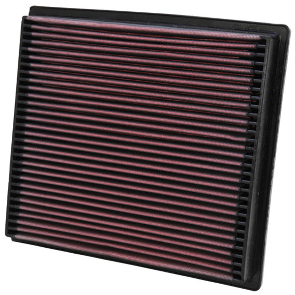 K&N 94-02 Dodge Ram 2500/3500 5.9L DSL Drop In Air Filter - Bull Strap