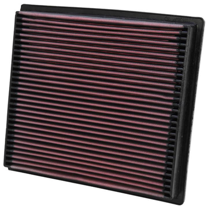 K&N 94-02 Dodge Ram 2500/3500 5.9L DSL Drop In Air Filter - Bull Strap