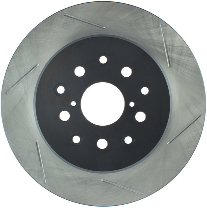 StopTech Power Slot 5/93-98 Supra Turbo Rear Left SportStop Slotted Rotor - Bull Strap