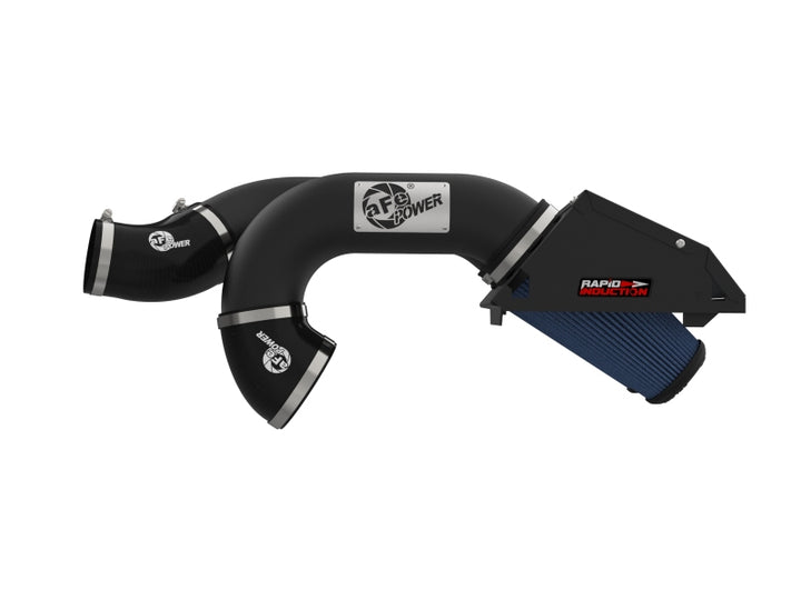 aFe Rapid Induction Pro 5R Cold Air Intake System 21-22 Ford F-150 Raptor V6-3.5L (tt) - Bull Strap