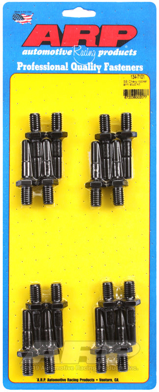 ARP SB Chevy 3/8in - 7/16in Rocker Arm Stud Kit - Bull Strap