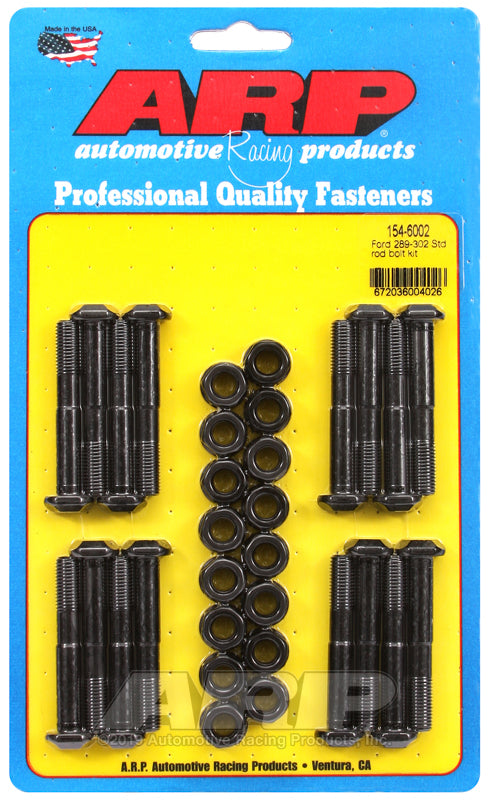 ARP Ford 289-302 Standard Rod Bolt Kit - Bull Strap