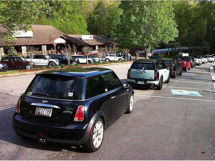 Spyder Mini Cooper 02-06/Cooper Convertibles 05-08 Euro Style Tail Lights Black ALT-YD-MC02-BK - Bull Strap