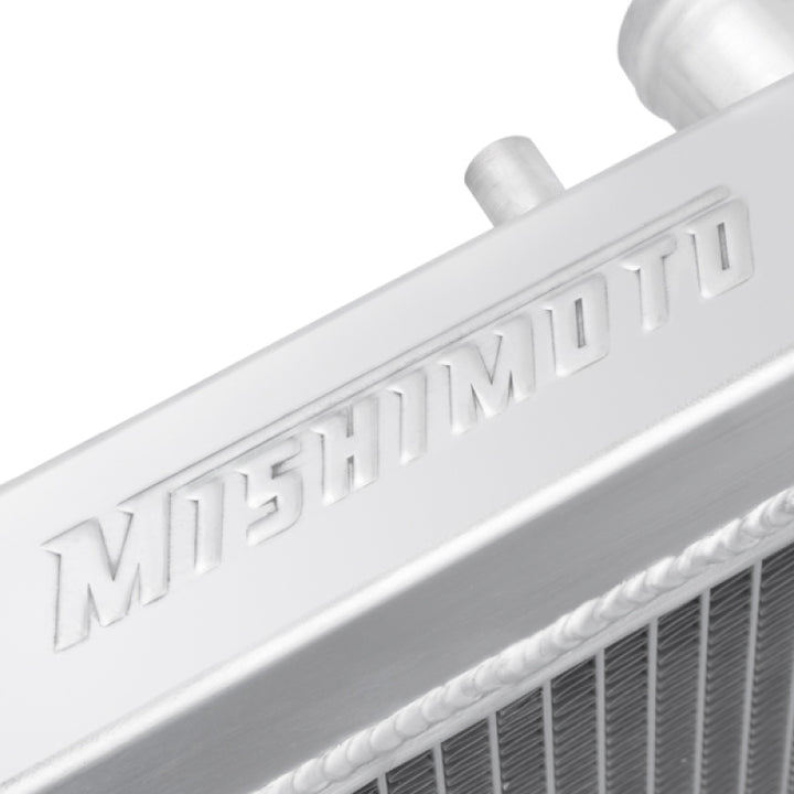 Mishimoto 87-06 Jeep Wrangler YJ &amp; TJ Aluminum Performance Radiator - Bull Strap