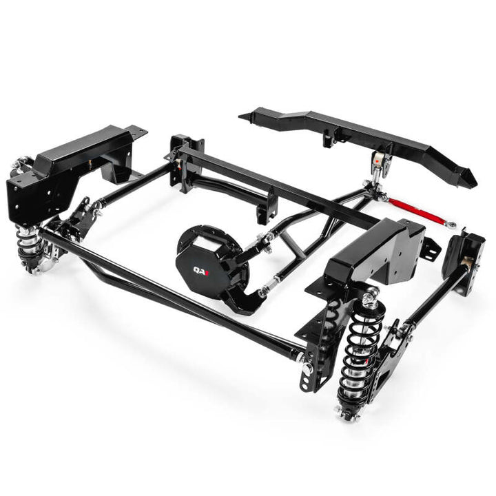 QA1 99-06 Chevy Silverado 1500 Short Bed Single Adjustable Rear Suspension Kit - Bull Strap