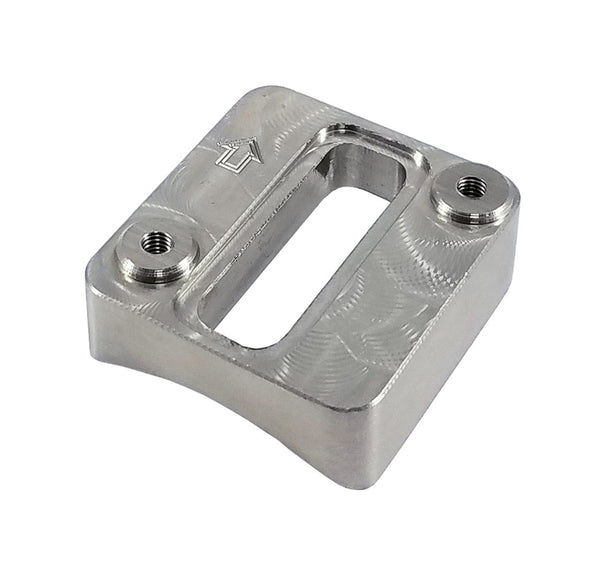 Torque Solution Stainless Steel Hitachi MAF Flange For 3in Pipe - Bull Strap