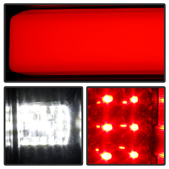 Spyder 18-20 Ford F150 w/ Rear Blind Spot LED Tail Lights - Black (ALT-YD-FF15018BS-LED-BK) - Bull Strap