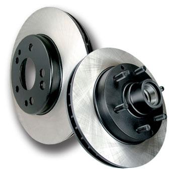 Centric 09-10 Subaru Forester / 08-10 Impreza/Wagon/WRX / 09-10 Impreza Outback Rear Rotor - Bull Strap