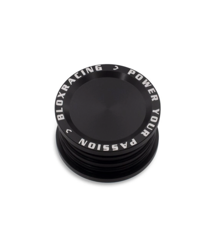 BLOX Racing Billet Honda Cam Seal - Black (Version 3) - Bull Strap