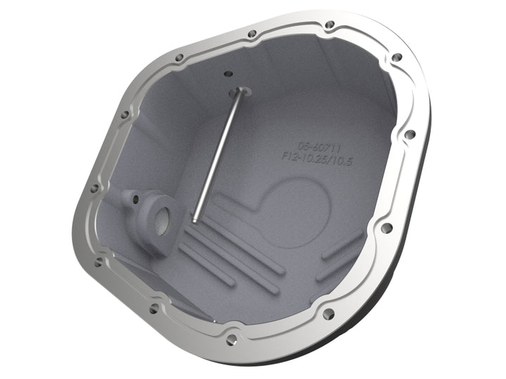 aFe Power Cover Diff Rear Machined COV Diff R Ford Diesel Trucks 86-11 V8-6.4/6.7L (td) Machined - Bull Strap