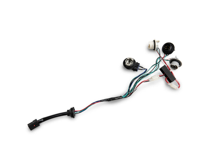 Raxiom 96-04 Ford Mustang Excluding 99-01 Cobra Sequential Tail Light Kit (Plug-and-Play Harness) - Bull Strap