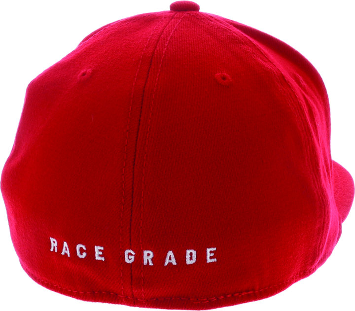 Answer Bold Logo Hat - Red - Bull Strap