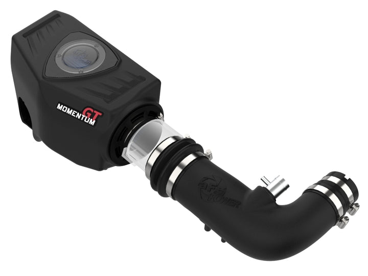 aFe Momentum GT Pro 5R Cold Air Intake System 2017 Alfa Romeo Giulia I4 2.0L (t) - Bull Strap