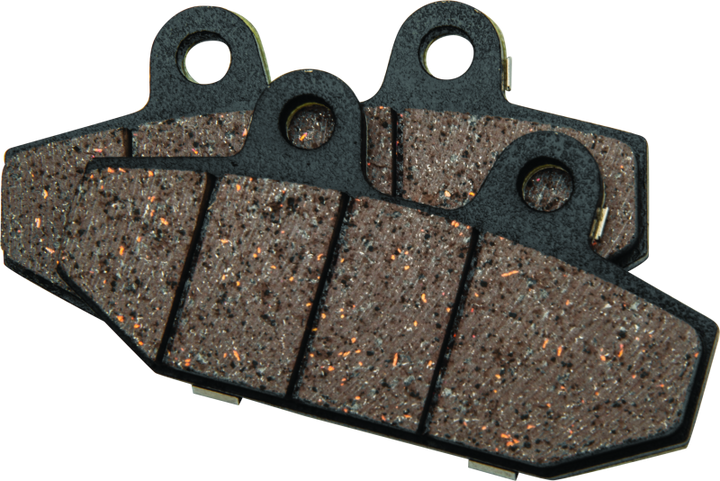 Twin Power 18-Up Softail Organic Brake Pads Replaces H-D 413000197 Rear - Bull Strap