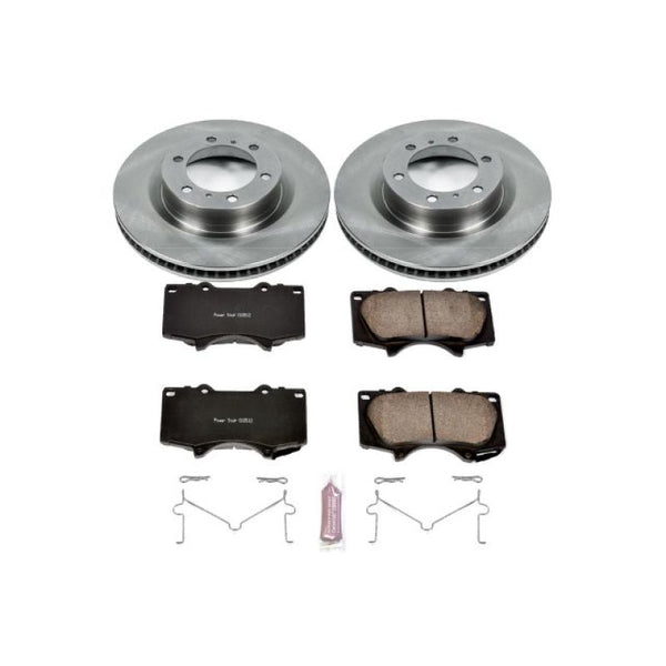 Power Stop 10-19 Lexus GX460 Front Autospecialty Brake Kit - Bull Strap
