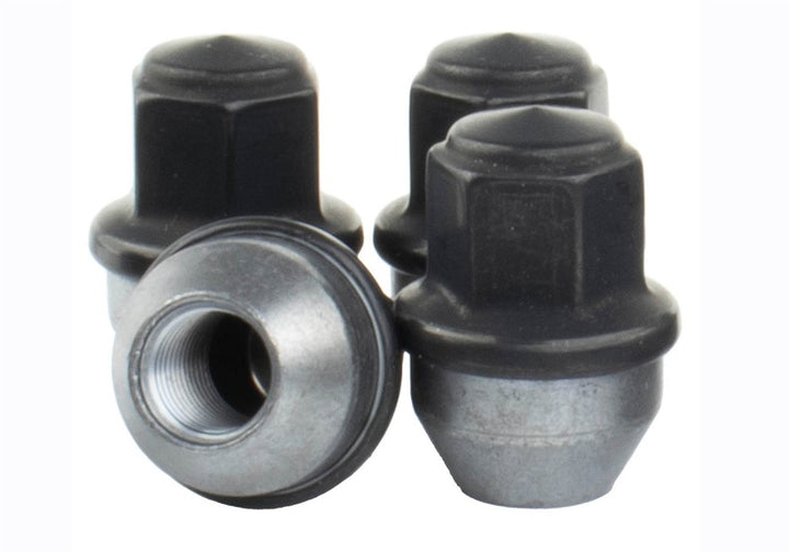 Ford Racing M14 x 1.5 Black Lug Nut - Set of 24 - Bull Strap