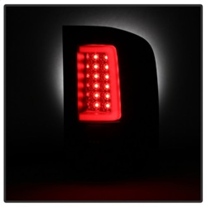 Spyder 07-13 Silverado (Will Not Work w/2010 921 Bulb)V3 Tail Lights Blk Smk ALT-YD-CS07V3-LBLED-BSM - Bull Strap