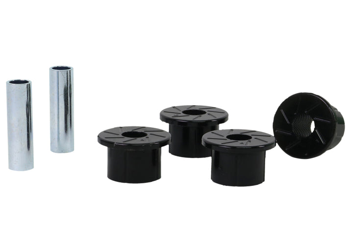 Whiteline Plus 04-12 Chevy Colorado RC 2WD Rear Spring Eye Front Bushing Kit - Bull Strap