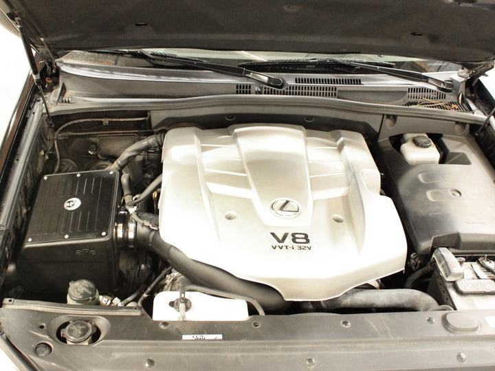 aFe MagnumFORCE Intake Stage-2 Si Pro DRY S 05-09 Lexus GX 470/Toyota 4Runner V8 4.7L *RACE ONLY* - Bull Strap