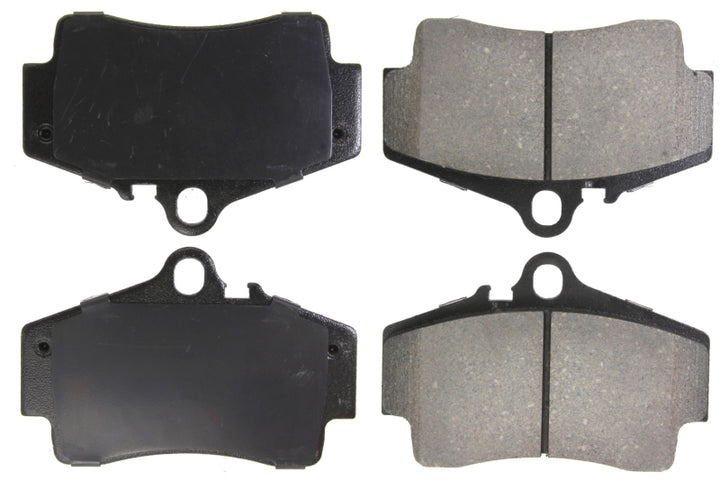 StopTech Performance 97-04 Porsche Boxster / 00-08 Boxster S / 98-08 911 Rear Brake Pads - Bull Strap