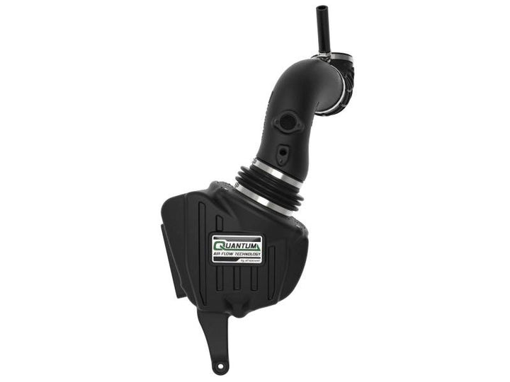 aFe 07-09 Ram 2500/3500 Cummins L6 6.7L (td)(Diesel) Quantum Cold Air Intake System w/ Pro 5R Filter - Bull Strap