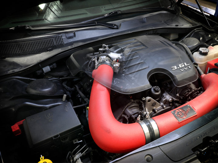 aFe 11-23 Dodge Challenger / 11-23 Dodge Charger 80mm Throttle Body - Bull Strap