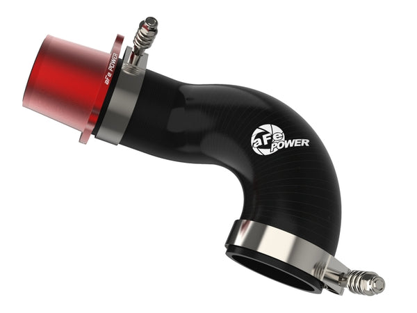 aFe 15-19 VW GTI Turbocharger Inlet Pipe - Red - Bull Strap