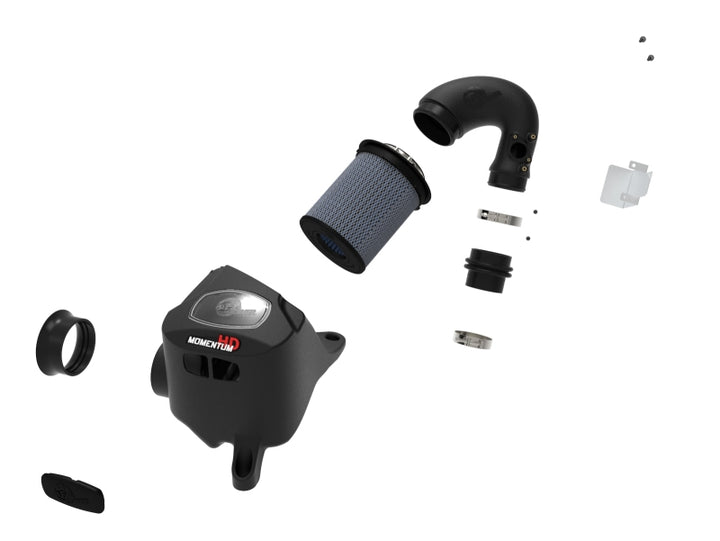 aFe 15-20 Toyota Hilux L4-2.8L (td) Momentum HD Cold Air Intake System w/ Pro 10R Media - Bull Strap