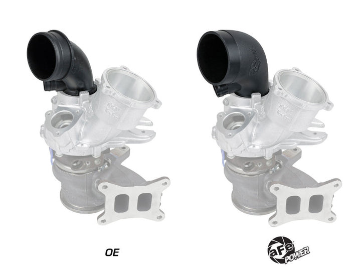 aFe 15-21 VW GTI L4-2.0L (t) Turbo Inlet Tube - Bull Strap
