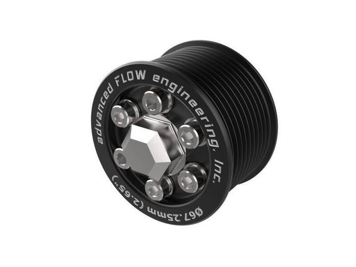 aFe 15-23 Dodge Challenger / 15-23 Dodge Charger SRT Hellcat 2.65in Supercharger Power Pulley Kit - Bull Strap